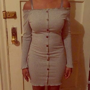 (Donating) Bodycon Off the Shoulder Dress